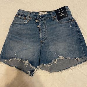 Abercrombie jean shorts